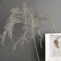 Branches de racines de banyan artificielles fausse plante décoration d'intérieur nordique - H86CM / Café Foncé