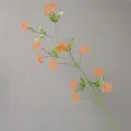Detalle de rama de bayas artificiales, tallo floral realista para la decoración. - H86CM / Naranja