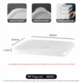 Couvercle rectangulaire en plastique PP de rechange pour bassin en acier inoxydable - Couvercle de Bassin