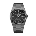 Men's luxury stainless steel watch black dial quartz waterproof stylish casual business wristwatch - x1 All Black Style