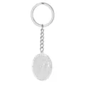RVS worstelen sleutelhanger zilveren ovale hanger sport liefhebber sieraden cadeau variant - Worstelaar / Staalkleur