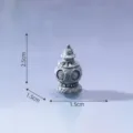Miniature rockery stone lamp resin craft gardening DIY decoration desktop ornament. - Type 4 Natural Stone Lantern