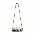Mignon pendentif de voiture ours polaire en résine balançoire accessoire rétro auto - Style A Balançoire Ours Polaire à Corde Courte / 11.0cm x 4.6cm x 2.4cm