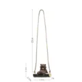 Mignon ours balançoire voiture suspendu ornement rétroviseur pendentif cadeau mignon - Style C Balançoire Petit Ours Brun Foncé à Corde Longue