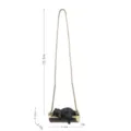 Mignon petit ours noir suspendu pour voiture balançoire figurine en résine cadeau déco - Style A Balançoire Petit Ours Noir à Corde Longue