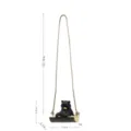 Mignon ours noir balançoire pendentif voiture rétroviseur suspendu en résine 22cm - Style C Balançoire Petit Ours Noir à Corde Longue
