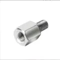 Tornillo de conversión de rueditas de bicicleta adaptador de metal accesorios bici montaña - Tornillo de Extensión