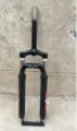 Fourche suspendue de vélo tout terrain, fourche amortisseur noire pièce de rechange. - Taille unique / 24 Pouces Sans Filet