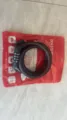Zoli 5-digit bicycle cable lock black security combination lock in red packaging - Without Bracket (87630) / Black