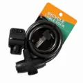 Antivol de vélo à câble durable avec support de montage et clés, 1,1 m de long et 12 mm d'épaisseur. - Jinmingdian Avec Support de Verrouillage