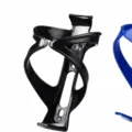 Portaborraccia per bici leggero in plastica nera supporto per bevande mtb strada - Nero