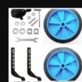Ruedas de entrenamiento para bicicleta infantil con soportes y piezas de 12 a 20 pulgadas - Nota de Campana / Azul