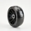 Roues clignotantes elargies noires pieces de rechange pour trottinette et velo enfant - Taille unique / Roues LED Clignotantes Élargies Noir Paire