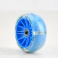 Roue clignotante élargie bleue pièce de rechange pour accessoires de vélo d'enfant - Taille unique / Roues LED Clignotantes Élargies Bleu Paire