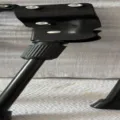 Béquille de vélo noire réglable support de stationnement pour VTT robuste pièce de montage - 3 Trous Support Unique