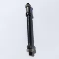 Mountain bike solid rear axle replacement part 145mm length with nuts and washers for repair - Rear Hollow Axle