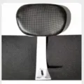 Fahrradsitz Rückenlehne Polsterung mit Metallhalterung für sichere Montage. - Schwarze Rückenlehne