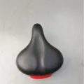 Selle de vélo large et confortable selle VTT avec rembourrage épais et amortisseur - Taille unique / Noir