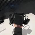 Pequeño bolso de hombro cuadrado de piel PU negra con decoración de calavera y minimonedero. - 18*5.5*14 / Negro