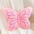 Grazioso cuscino di peluche farfalla rosa morbido giocattolo divano regalo per bambini - 45cm 0.35kg / Rosa