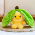 Simpatico ciondolo peluche papera trasformazione frutta, morbida bambola di peluche per regali. - Anatra Durian