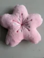 Cuscino peluche fiore di ciliegio rosa morbido divano seduta regalo decorazione top - 35 cm / Rosa
