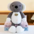 Adorably soft grey koala plush toy stuffed animal cute doll for kids gift and room decor. - Koala