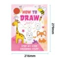 Kinder Malbuch Tier Cartoon Doodle Malbuch fruehe Paedagogik Aufklaerung Spass Malerei Art - Tier-Zeichenschritte Stil A