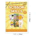 Kit artigianale forbici per bambini 20 pagine libro di taglio carta educazione precoce fai da te - Stile Animale