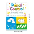 Libro di controllo matita per bambini giocattolo educativo di apprendimento motivi. - Libro da Calco Modello A / 200x280mm