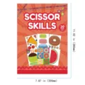 Kit fai da te ritaglio carta libro educativo Montessori giocattolo per bambini piccoli - Stile del Cibo