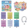 Kinder DIY Mosaik Aufkleber Kunst Set mit Meerjungfrau und Ozean Motiven fur fruhes Lernen. - Ozean Stil