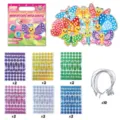 Kinder DIY Spiegel Mosaik Aufkleber Bastelset mit bunten Schmetterlingen Glitzer. - Schmetterlingsstil