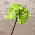 Kunstmatige Groene PU Clivia Bloem Enkele Stengel Voor Huisdecoratie Bloemschikking 70cm - Groen