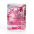 Aimant de réfrigérateur en acrylique à sable mouvant liquide IP original MOCHIWA rose. - 5*8cm / Choro (Lapin)