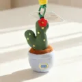 Cute knit cactus plush toy keychain potted plant pendant cute bag charm soft doll - Cactus