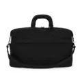 Borsa da viaggio sportiva nera impermeabile borsone da palestra con tracolla regolabile - nero classico