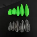 Bulk Lure Casting Float Transparent and Green Fishing Bubble Floats Set Fishing Tackle - Floating_9g (Green) / Single Casting Bubble (Without Pin)