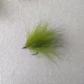 Green bionic grass fly fishing hook lure simulation weed bait for freshwater fishing - 2# (Large Hook) / 1 Piece (Green)