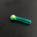 Green silicone fishing float seat holder with yellow core for tackle accessories item new - S / Double Core Transparent Float Seat Bulk 1pc