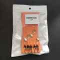 Conjunto de cebo de pesca micro con anzuelos de pluma de mosquito alados y cucharillas. - Gancho Pequeño 18# / Rig de Mosquito de 5 Colores con Alas (1 Tablero sin Ayuda de Lanzamiento)