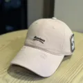 Pink washed baseball cap for women and men, vintage distressed dad hat with chic front embroidery. - Adult 54-60 Adjustable / Pink