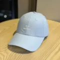 Gorra de béisbol deportiva ligera de secado rápido, sombrero transpirable. - Adulto 54-60 Ajustable / Azul claro