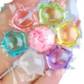 Capsules de detergent a 7 chambres avec billes de parfum, boules de lavage nettoiement en profondeur. - Paquet de 10g