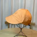 Sombrero de pescador de secado rápido anti-UV para mujer, gorro de sol de verano al aire libre. - Adulto 54-60 Ajustable / Naranja