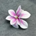 Testa di fiore artificiale decorazione nozze fai da te materiale artigianale floreale - viola-rosso