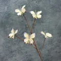 3D printed butterfly branches artificial flower ornament for home decor and window display. - 5 Small Heads 3
