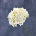 Artificial lollipop hydrangea flower stem for home decor, wedding party and floral arrangement - Champagne
