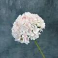 Artificial pink lollipop hydrangea flower stem for home decor, wedding and party arrangement. - Light Pink