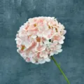 Pink artificial lollipop hydrangea flower stem for home decor, wedding party and floral arrangement. - Pink